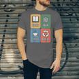 Books Yarn Coffee Repeat Crocheting Unisex Jersey T-Shirt