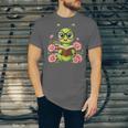 Bookworm Costume Kawaii Reading Worm For World Book Day Unisex Jersey T-Shirt