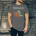 Bookworm Worm Reading Book Lover Read Books Librarian Unisex Jersey T-Shirt