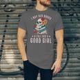 I Buy Her Books Call Her A Good Girl Book Lover Skull Unisex Jersey T-Shirt