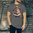 Capybara Bookworm Rodent Reading a Book Unisex Jersey T-Shirt
