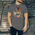 Capybara Glasses Reading Books Capybara Nerd Bookworm Unisex Jersey T-Shirt