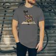 Cat Book Flowers Unisex Jersey T-Shirt Cat Book Flowers Unisex Jersey T-Shirt
