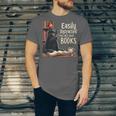Cats And Books Book & Cat Lover Easily Distracted By Unisex Jersey T-Shirt Cats And Books Book & Cat Lover Easily Distracted By Unisex Jersey T-Shirt