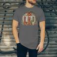 Christmas Book Pumpkin Reading Holiday Lovers Teacher Unisex Jersey T-Shirt