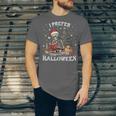 Christmas Outfit I Prefer Halloween Book Reading Skeleton Unisex Jersey T-Shirt