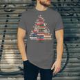 Christmas Tree Book Bookworm Unisex Jersey T-Shirt
