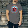 Clifford The Big Red Dog Round Distressed Logo Kids Books Unisex Jersey T-Shirt