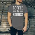 Coffee & Books Lover Coffee And Books Unisex Jersey T-Shirt