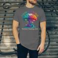 Color Our World Summer Reading 2025 Tree Book Lover Camping Unisex Jersey T-Shirt Color Our World Summer Reading 2025 Tree Book Lover Camping Unisex Jersey T-Shirt