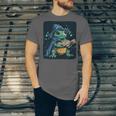 Cool Magical Book With Wizard Turtle For Adults And Kids Unisex Jersey T-Shirt