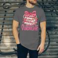 Coquette Bow All Booked For Valentines Teacher Book Unisex Jersey T-Shirt Coquette Bow All Booked For Valentines Teacher Book Unisex Jersey T-Shirt