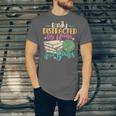 Crochet And Reading Crocheter Bookish Crocheting Book Lover Unisex Jersey T-Shirt