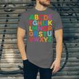 Cute ABCs Shirt Alphabet Colorful Letters Reading Books Kids Unisex Jersey T-Shirt Cute ABCs Shirt Alphabet Colorful Letters Reading Books Kids Unisex Jersey T-Shirt