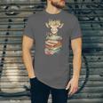 Cute Giraffe With Book Floral Bookworm Librarian Book Lover Unisex Jersey T-Shirt Cute Giraffe With Book Floral Bookworm Librarian Book Lover Unisex Jersey T-Shirt