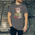 Cute Hedgehog Reading Books Animal Lover Reader Bookworm Unisex Jersey T-Shirt Cute Hedgehog Reading Books Animal Lover Reader Bookworm Unisex Jersey T-Shirt