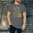 Cute Kawaii Dragon Fantasy Book Lover Book Nerd Unisex Jersey T-Shirt
