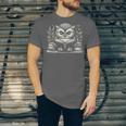 Cute Owl Reading Book Graphic Art Unisex Jersey T-Shirt