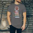 Cute Tiger With Book Floral Bookworm Librarian Book Lover Unisex Jersey T-Shirt Cute Tiger With Book Floral Bookworm Librarian Book Lover Unisex Jersey T-Shirt