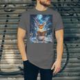Deer Reads Book Women Girls Reindeer Unisex Jersey T-Shirt