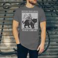 Defend Your Local Library Knight Cat Rider Book Lover Unisex Jersey T-Shirt Defend Your Local Library Knight Cat Rider Book Lover Unisex Jersey T-Shirt