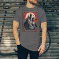 Dracula's Castle Book Cover Illustration Unisex Jersey T-Shirt