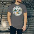 Duck Wilderness Book Reading Illustration Floral Unisex Jersey T-Shirt Duck Wilderness Book Reading Illustration Floral Unisex Jersey T-Shirt