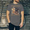 Easily Distracted By Books & Dragons Librarian Book Lover Unisex Jersey T-Shirt