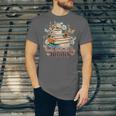 Easily Distracted By Books Book Wildflowers Book Lovers Unisex Jersey T-Shirt