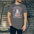 Easily Distracted By Cats And Books Reading Unisex Jersey T-Shirt