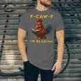 F-CAW-F I'm Reading Chicken Book Lover Introvert Meme Unisex Jersey T-Shirt