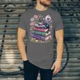 Fantasy Drama Tragedy Cute Cat Book Lover Readers Librarians Unisex Jersey T-Shirt Fantasy Drama Tragedy Cute Cat Book Lover Readers Librarians Unisex Jersey T-Shirt