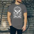 Fantasy Drama Tragedy Dragon Book Magic Gothic Moon Phases Unisex Jersey T-Shirt