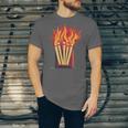 Flames And Lighter Costume For Matchbook Lovers Unisex Jersey T-Shirt Flames And Lighter Costume For Matchbook Lovers Unisex Jersey T-Shirt