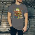 Frog & Toad Fishing Vintage Classic Book Frog Reading Book Unisex Jersey T-Shirt Frog & Toad Fishing Vintage Classic Book Frog Reading Book Unisex Jersey T-Shirt