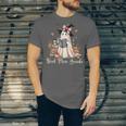 Ghost Reading Book Coquette Bow Halloween Girl Kid Teacher Unisex Jersey T-Shirt Ghost Reading Book Coquette Bow Halloween Girl Kid Teacher Unisex Jersey T-Shirt