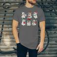 Ghost Santa Elf Squad Read Books Bookish Librarian Christmas Unisex Jersey T-Shirt