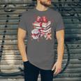 Girly Coquette Gingerbread Books And Hot Cocoa Cozy Season Unisex Jersey T-Shirt