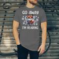 Go Away I'm Reading Book Reader Cute Fox Loves Books Unisex Jersey T-Shirt Go Away I'm Reading Book Reader Cute Fox Loves Books Unisex Jersey T-Shirt