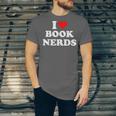 I Heart Book Nerds Book Readers Cute Unisex Jersey T-Shirt