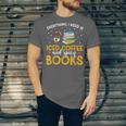 Iced Coffee And Spicy Books Iced Coffee Lover Cold Brew Unisex Jersey T-Shirt Iced Coffee And Spicy Books Iced Coffee Lover Cold Brew Unisex Jersey T-Shirt