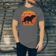 Introvert Retro Sunset Capybara Tee Unisex Jersey T-Shirt Introvert Retro Sunset Capybara Tee Unisex Jersey T-Shirt