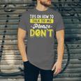 Introvert Tips On How To Talk To Me Please Don't Antisocial Unisex Jersey T-Shirt