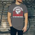 Introverts Unite Separately In Your Own Homes Saying Unisex Jersey T-Shirt Introverts Unite Separately In Your Own Homes Saying Unisex Jersey T-Shirt