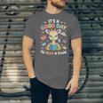 It's a Good Day To Read a Book Cute Giraffe Unisex Jersey T-Shirt