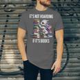 It's Not Hoarding If It's Books ShirtDragon Reading Book Unisex Jersey T-Shirt