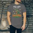 Just a Boy Who Loves Dragons And Books Reading Dragon Unisex Jersey T-Shirt