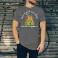 Just a Girl Who Loves Books And Capybaras Unisex Jersey T-Shirt