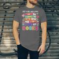 Just A Girl Who Loves Books Reading Library Unisex Jersey T-Shirt