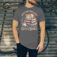 Just A Girl Who Loves Cats And Books Reading Librarian Unisex Jersey T-Shirt Just A Girl Who Loves Cats And Books Reading Librarian Unisex Jersey T-Shirt